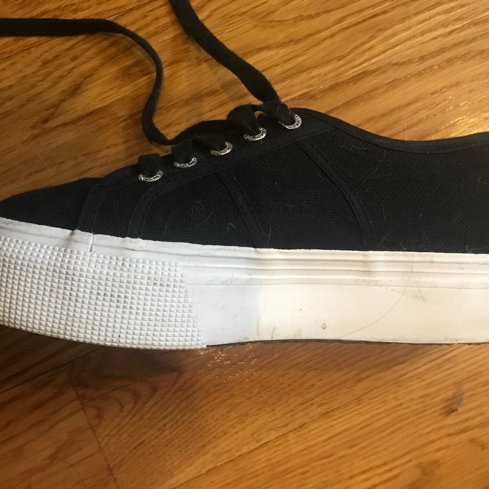 Black Platform Superga - image 2